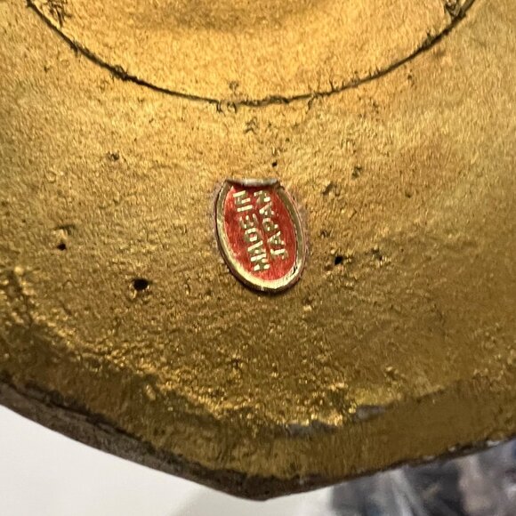 Vintage “Made‎ in Japan” Three Wise Men Nativity Figurines Gold Robes 1940s-60s - Picture 8 of 8